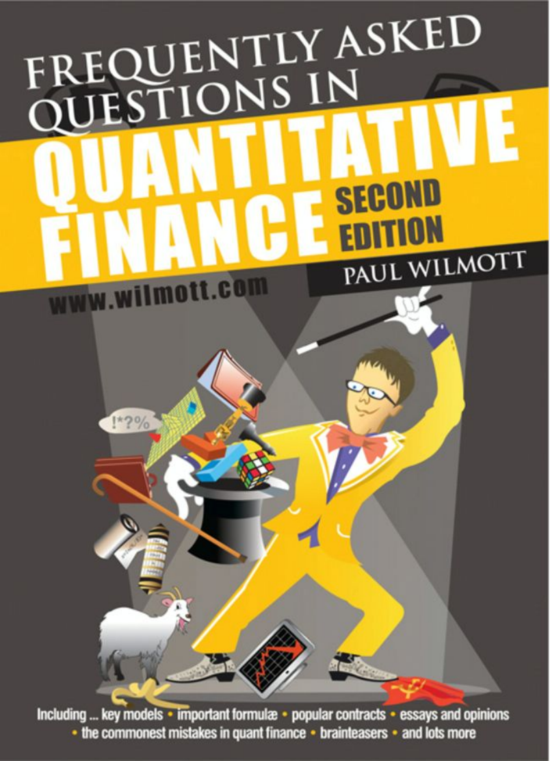 黄皮书）Frequently Asked Questions In Quantitative Finance